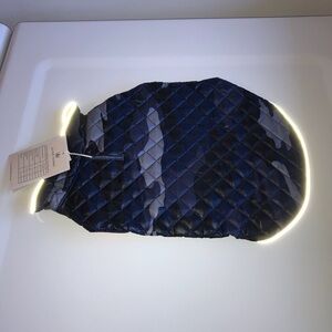 Oliver Thomas Reflective Medium Blue Camouflage Camo Dog Jacket Coat